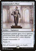 Commander's Plate (CMR-305) - mythic - Foil