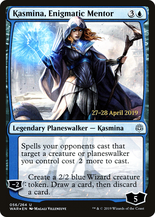 Kasmina, Enigmatic Mentor (PRE-56S) - uncommon - Foil