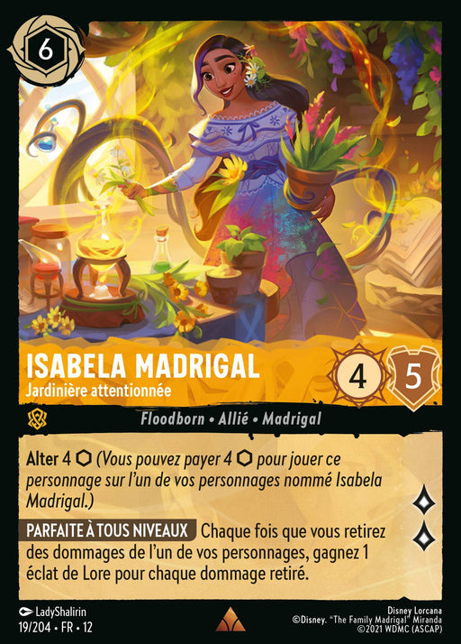 Isabela Madrigal - Jardinière attentionnée