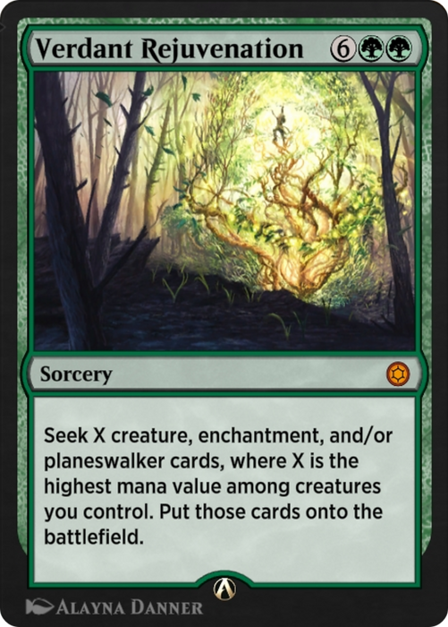 Verdant Rejuvenation (HBG-069) - mythic