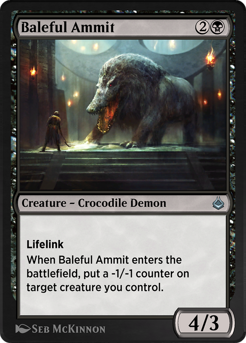 Baleful Ammit (AKR-092) - uncommon