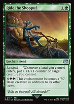 Ride the Shoopuf (FIN-197) - uncommon: (enchantment) - Foil