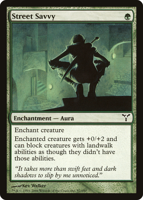 Street Savvy (DIS-097) - common - Foil