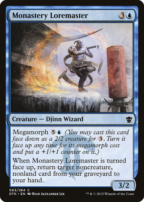 Monastery Loremaster (DTK-063) - common - Foil