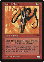 Barbed Sliver (TMP-163) - uncommon