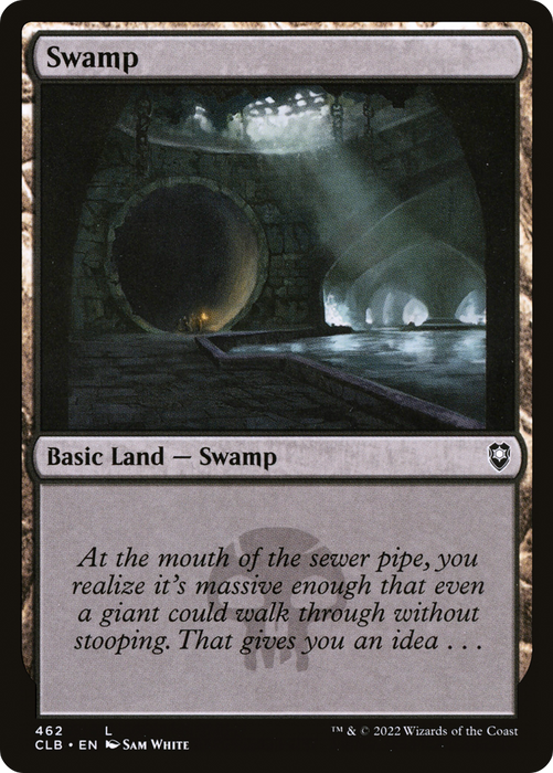 Swamp (CLB-462) - common - Foil