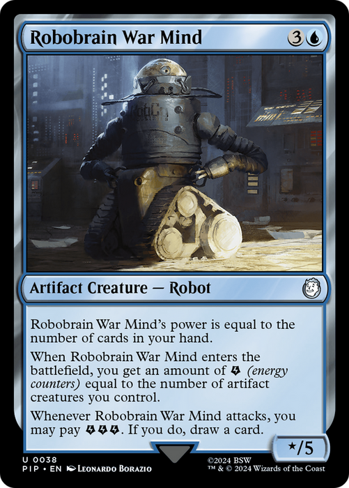 Robobrain War Mind (PIP-038) - uncommon - Foil