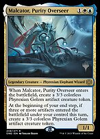 Malcator, Purity Overseer (PPONE-208P) - rare - Foil