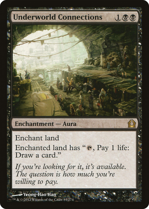 Underworld Connections (RTR-083) - rare - Foil