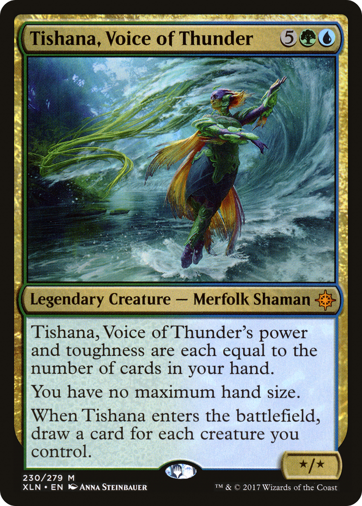 Tishana, Voice of Thunder (XLN-230) - mythic