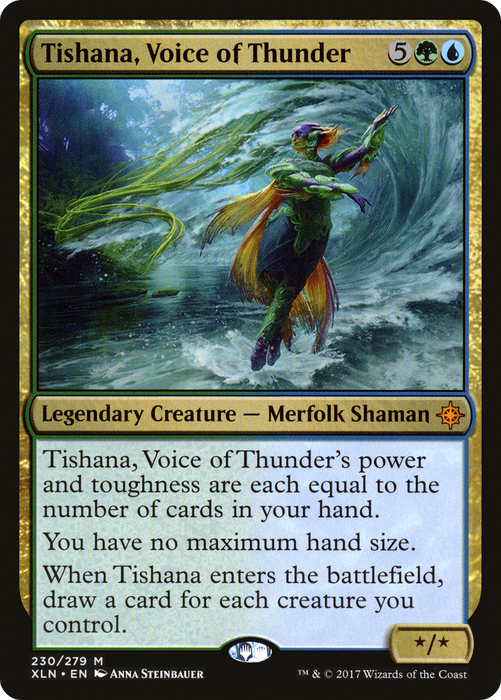 Tishana, Voice of Thunder (XLN-230) - mythic