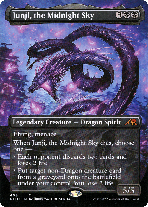 Junji, the Midnight Sky (NEO-409) - mythic (Borderless) - Foil