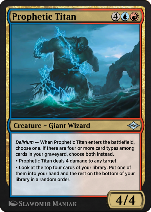 Prophetic Titan (J21-708) - uncommon