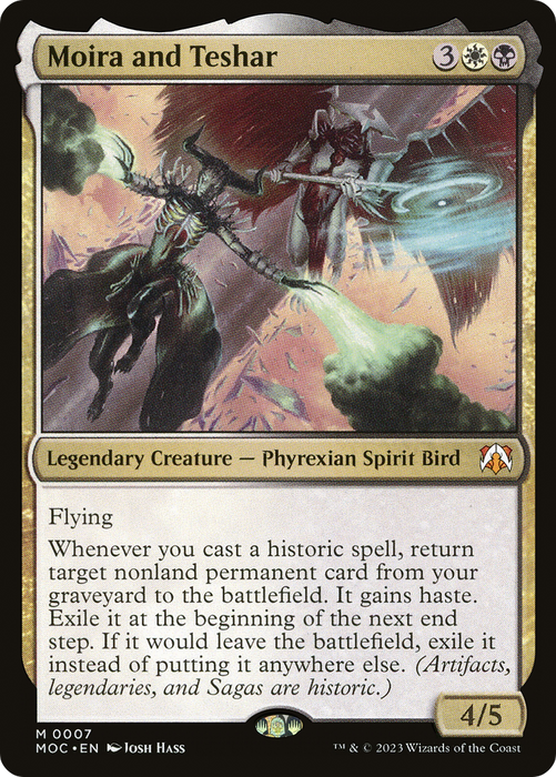 Moira and Teshar (MOC-007) - mythic