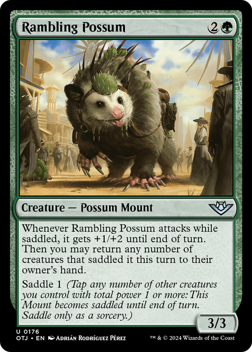 Rambling Possum (OTJ-176) - uncommon - Foil