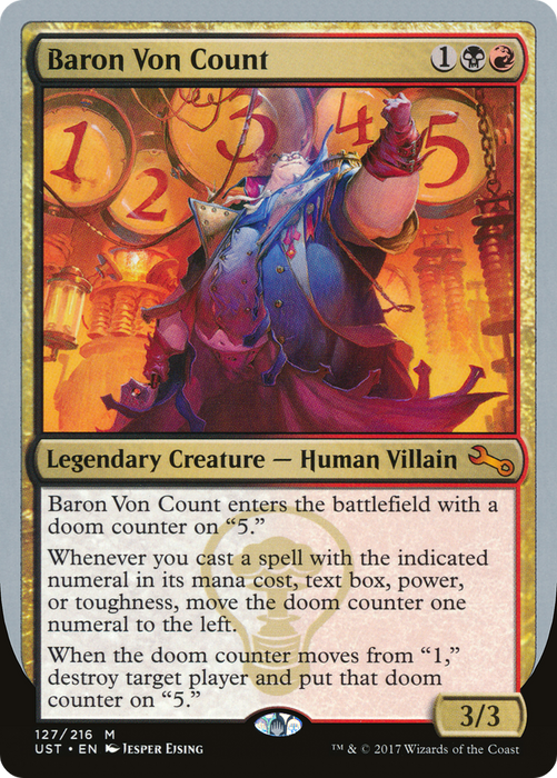 Baron Von Count (UST-127) - mythic