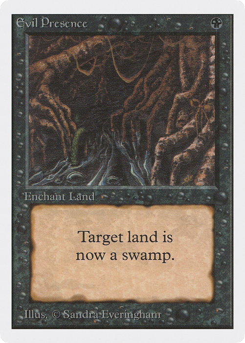 Evil Presence (2ED-108) - uncommon