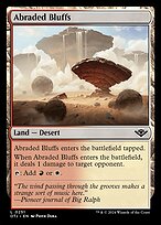 Abraded Bluffs (OTJ-251) - common - Foil
