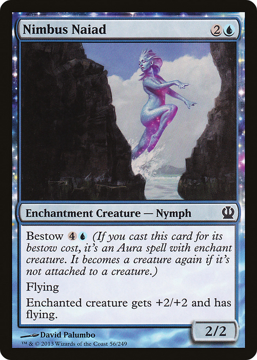 Nimbus Naiad (THS-056) - common: (enchantment)