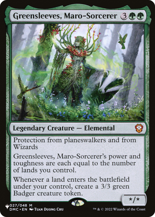 Greensleeves, Maro-Sorcerer (LIST-DMC-27) - mythic