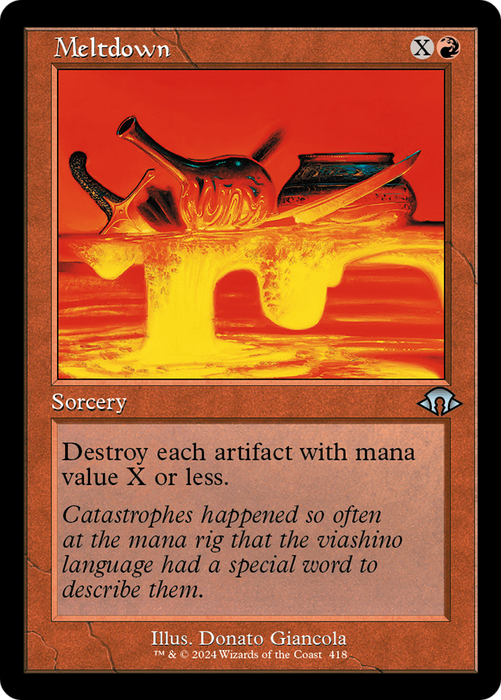 Meltdown (MH3-418) - uncommon - Foil