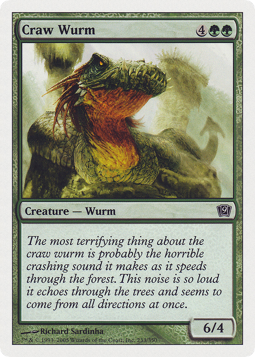 Craw Wurm (9ED-233) - common