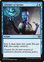 Glimmer of Genius (KLD-049) - uncommon