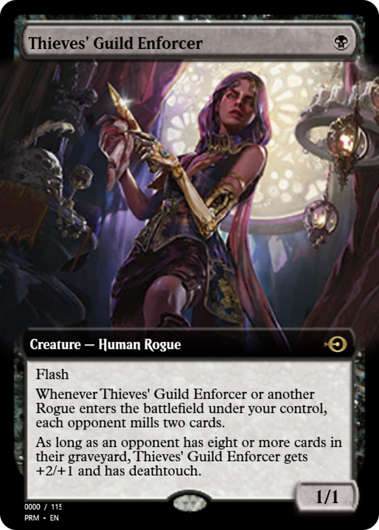 Thieves' Guild Enforcer (PRM-81958) - rare - Foil