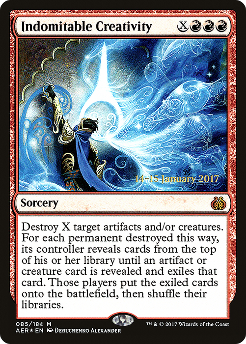Indomitable Creativity (PRE-85S) - mythic - Foil