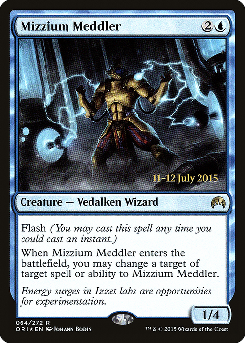 Mizzium Meddler (PRE-64S) - rare - Foil