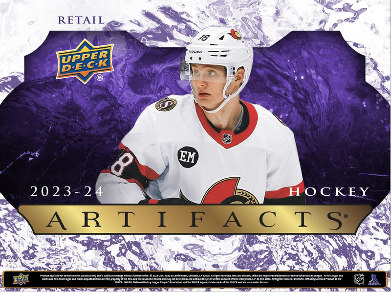 2023-24 Hockey - Upper Deck Artifacts - Blaster - Retail (anglais)
