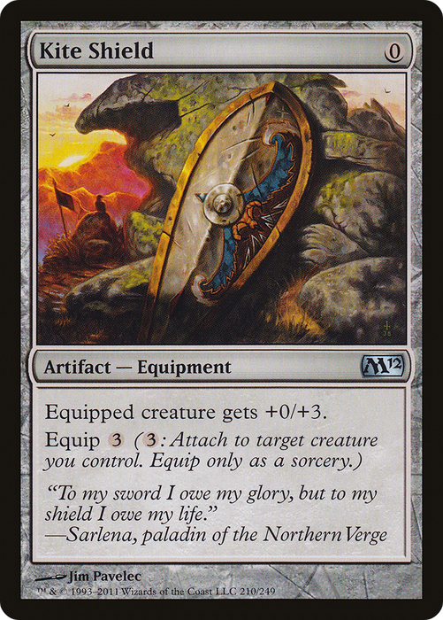 Kite Shield (M12-210) - uncommon - Foil