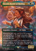 Elrond, Master of Healing (LTR-447) - rare (Borderless)