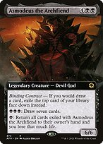 Asmodeus the Archfiend (AFR-373) - rare: (Extended Art) - Foil