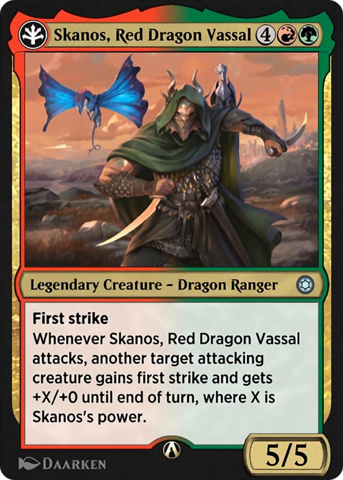 Skanos, Red Dragon Vassal (HBG-18R) - uncommon