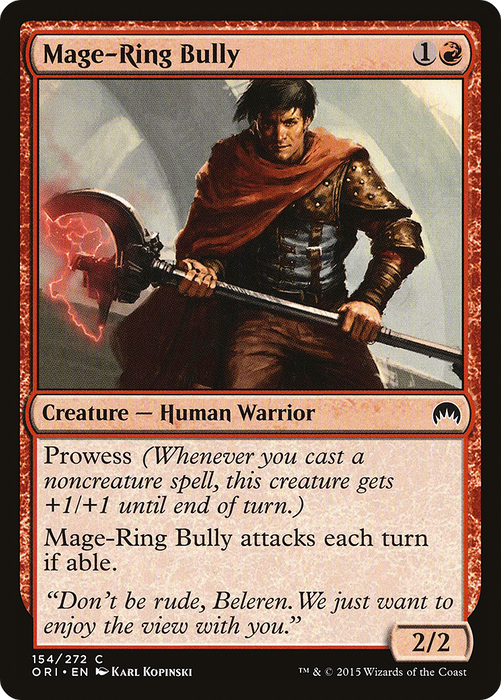 Mage-Ring Bully (ORI-154) - common - Foil
