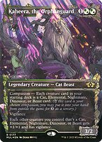 Kaheera, the Orphanguard (MUL-177) - rare: (Showcase) (Borderless) - Foil