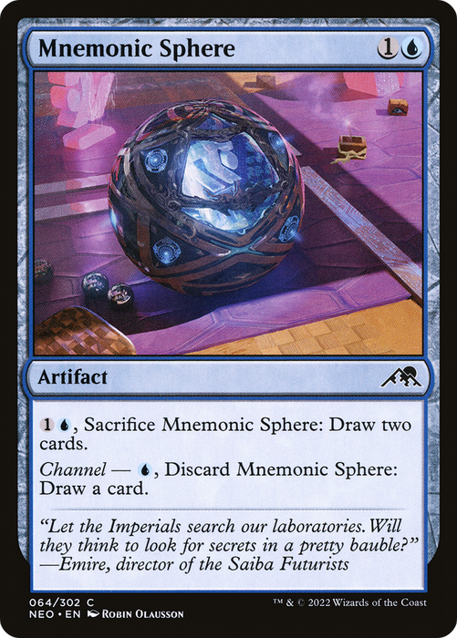 Mnemonic Sphere (NEO-064) - common - Foil