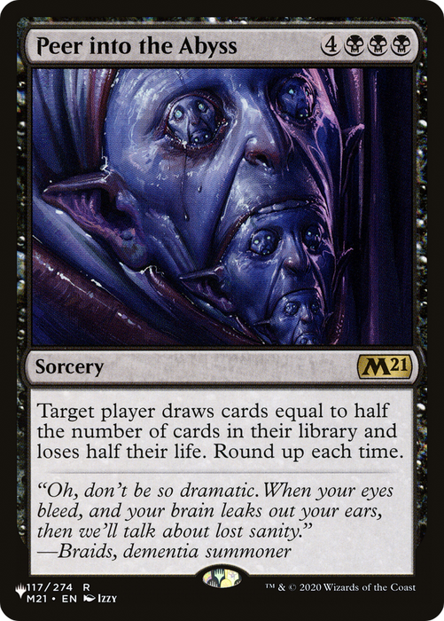 Peer into the Abyss (LIST-M21-117) - rare