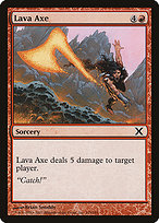 Lava Axe (10E-215) - common