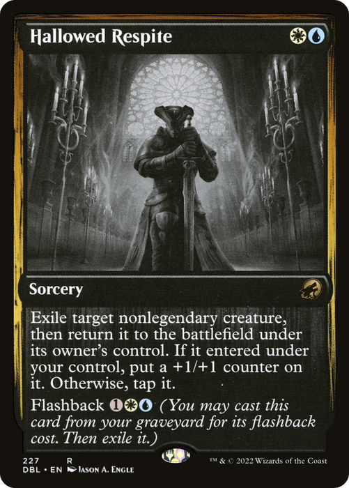 Hallowed Respite (DBL-227) - rare - Foil