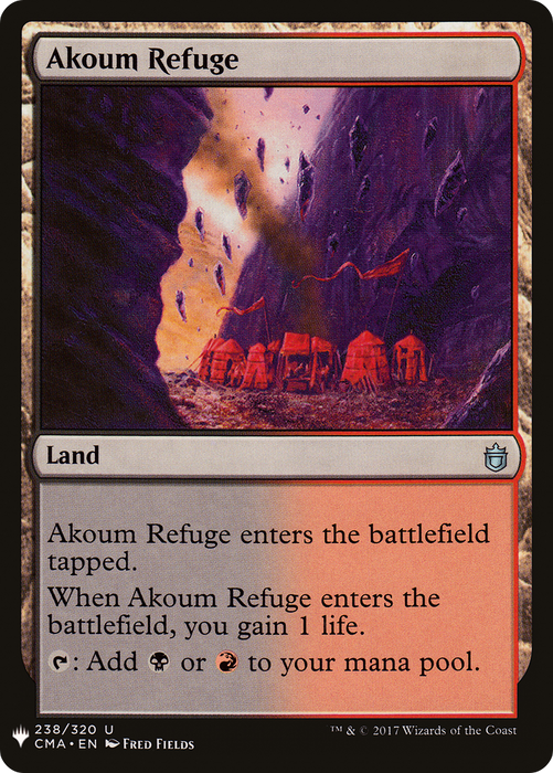 Akoum Refuge (LIST-CMA-238) - uncommon