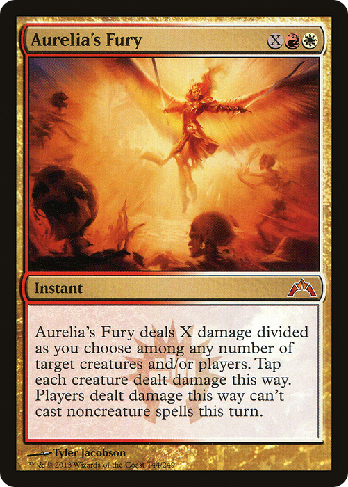 Aurelia's Fury (GTC-144) - mythic - Foil