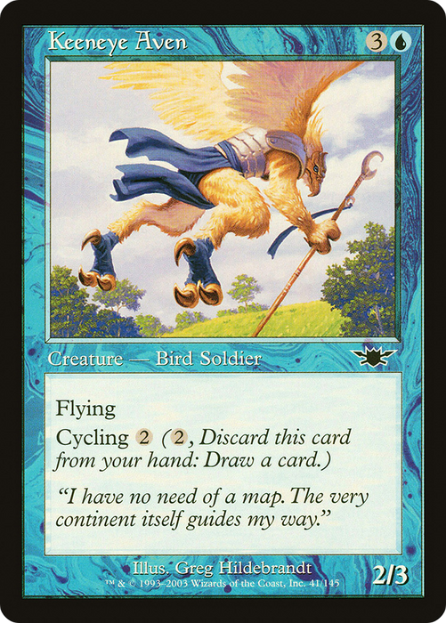 Keeneye Aven (LGN-041) - common - Foil