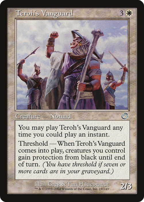 Teroh's Vanguard (TOR-019) - uncommon