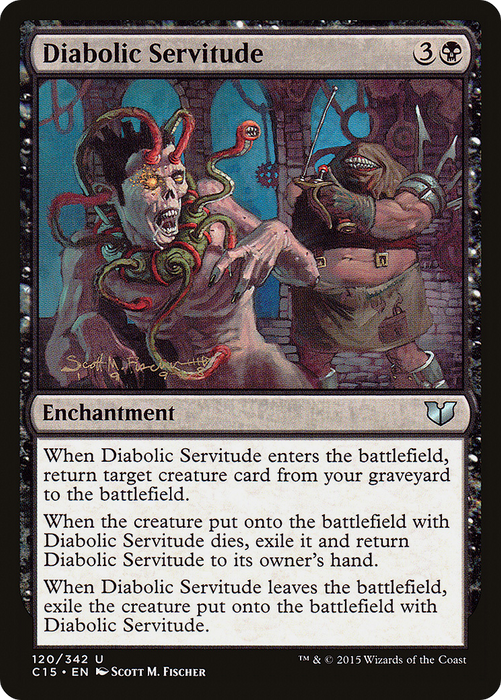 Diabolic Servitude (C15-120) - uncommon