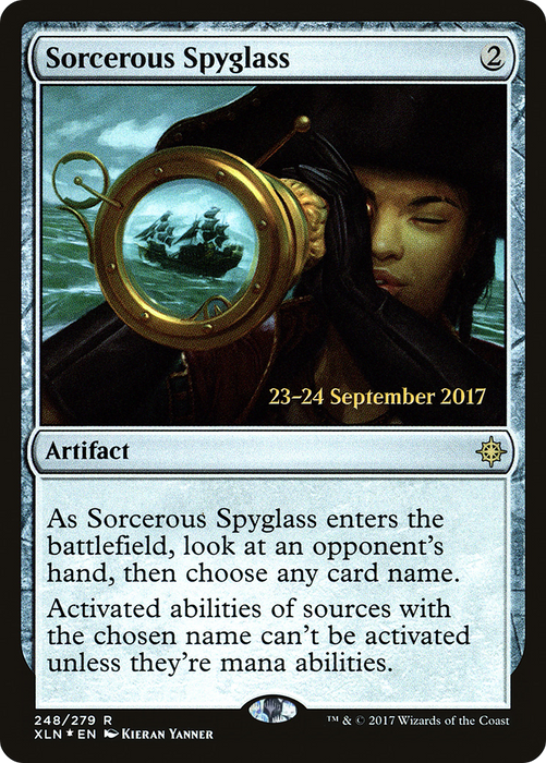 Sorcerous Spyglass (PRE-248S) - rare - Foil