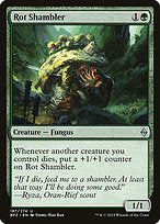 Rot Shambler (BFZ-187) - uncommon - Foil