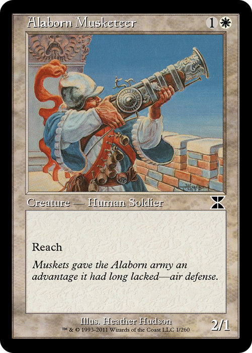 Alaborn Musketeer (ME4-001) - common - Foil