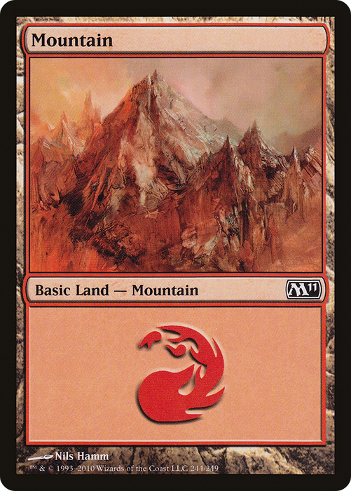 Mountain (M11-244) - common - Foil